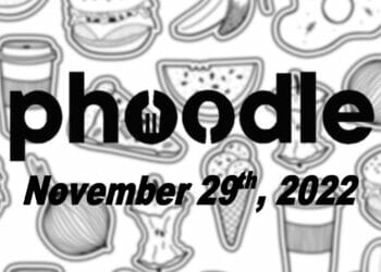 Daily Phoodle - 29th November 2022