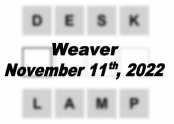 Daily Weaver - 11th November 2022