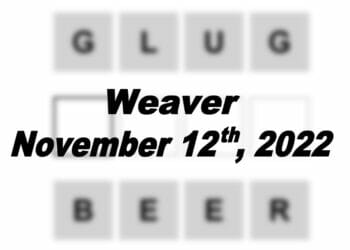 Daily Weaver - 12th November 2022