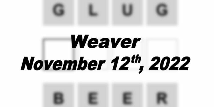 Daily Weaver - 12th November 2022
