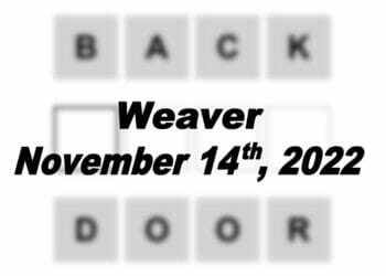 Daily Weaver - 14th November 2022