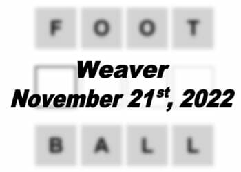 Daily Weaver - 21st November 2022