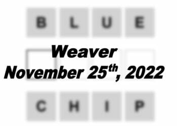 Daily Weaver - 25th November 2022