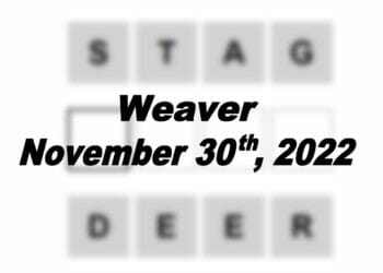 Daily Weaver - 30th November 2022