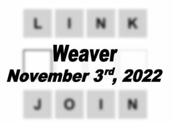 Daily Weaver - 3rd November 2022