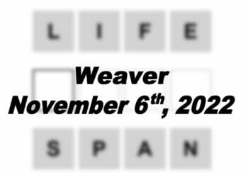 Daily Weaver - 6th November 2022