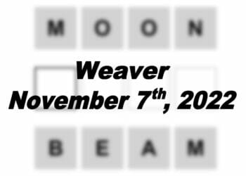Daily Weaver - 7th November 2022
