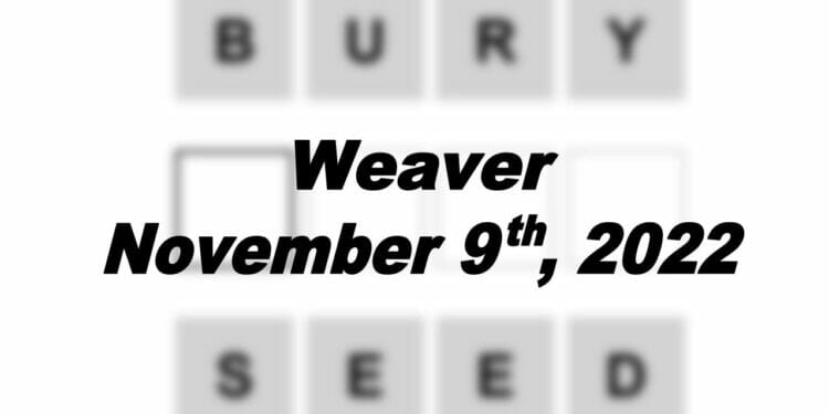 Daily Weaver - 9th November 2022