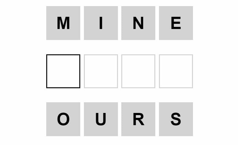 Daily Weaver Puzzle - 18th November 2022