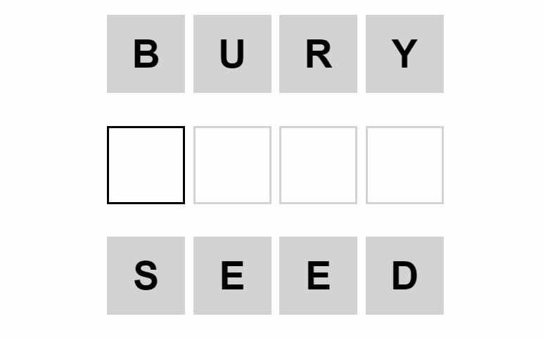 Daily Weaver Puzzle - 9th November 2022