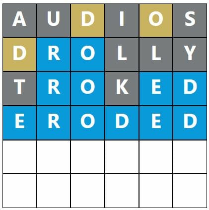 Daily Word Hurdle #577 Morning Answer - 2nd November 2022