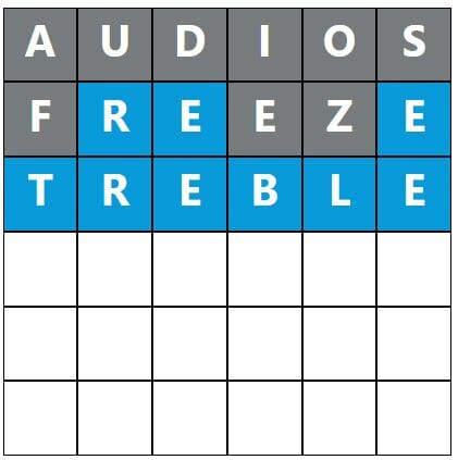 Daily Word Hurdle #583 Morning Answer - 5th November 2022