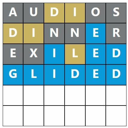 Daily Word Hurdle #589 Morning Answer - 8th November 2022
