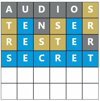 Daily Word Hurdle #635 Morning Answer - 1st December 2022