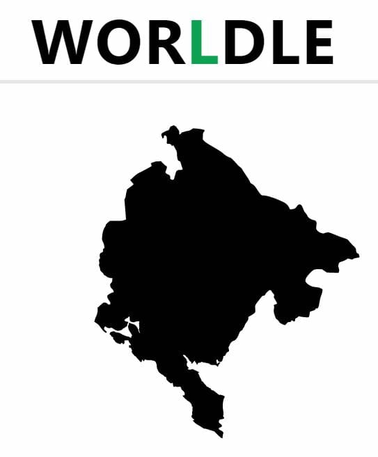 Daily Worldle 285 Country - November 2nd 2022