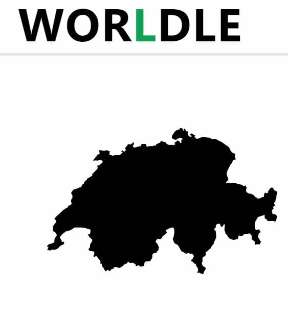 Daily Worldle 287 Country - November 4th 2022