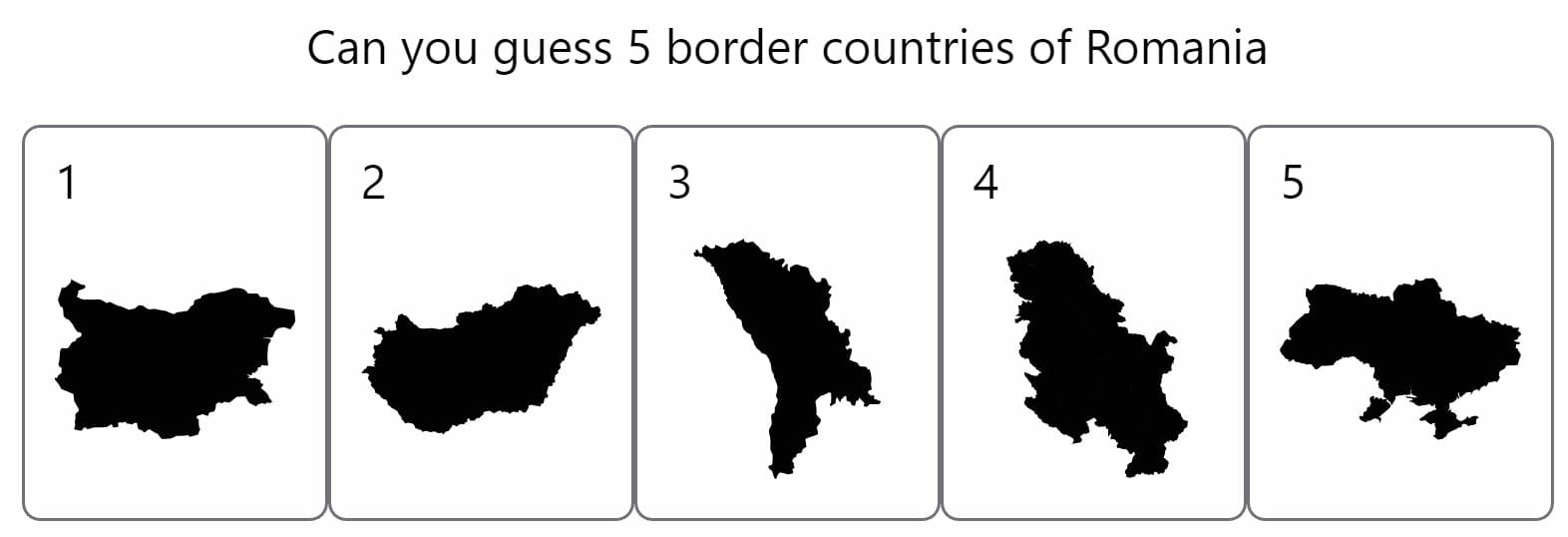 Daily Worldle 293 Bonus Neighbouring Countries - November 10th 2022