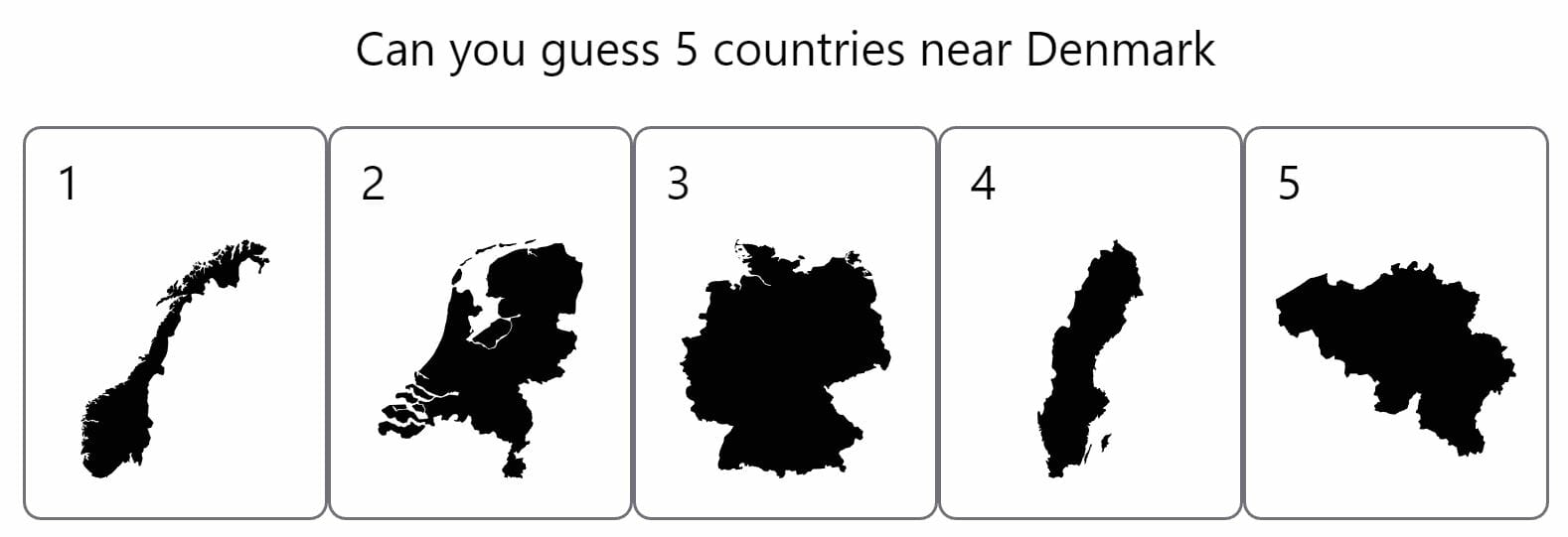 Daily Worldle 294 Bonus Neighbouring Countries - November 11th 2022