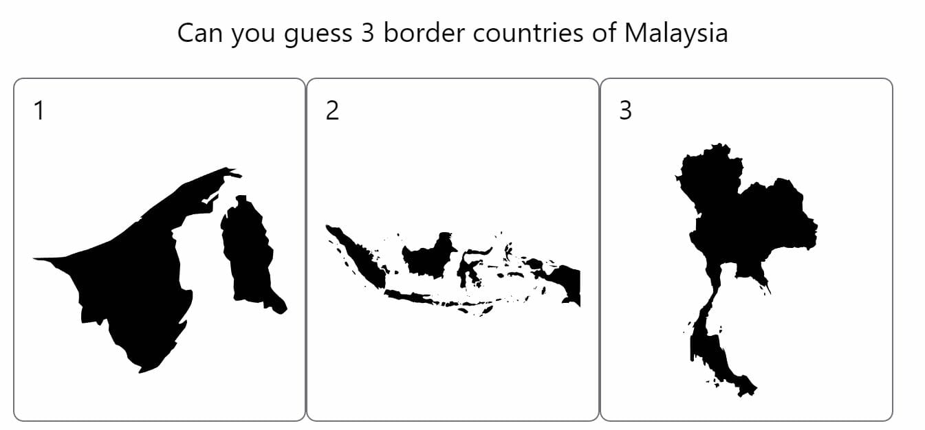 Daily Worldle 295 Bonus Neighbouring Countries - November 12th 2022