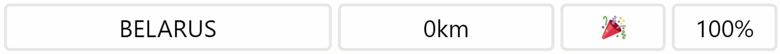 Daily Worldle 296 Country Answer - November 13th 2022