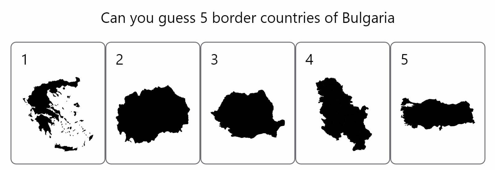 Daily Worldle 298 Bonus Neighbouring Countries - November 15th 2022