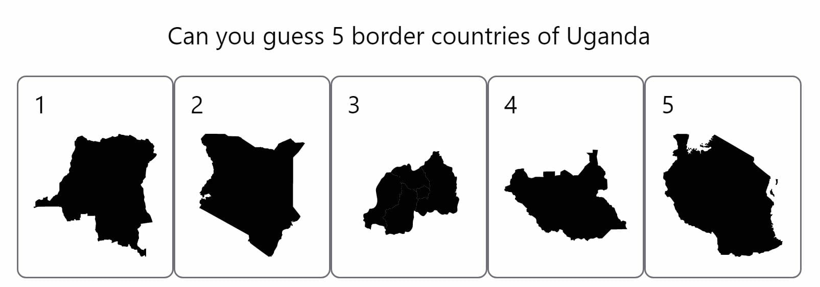 Daily Worldle 302 Bonus Neighbouring Countries - November 19th 2022