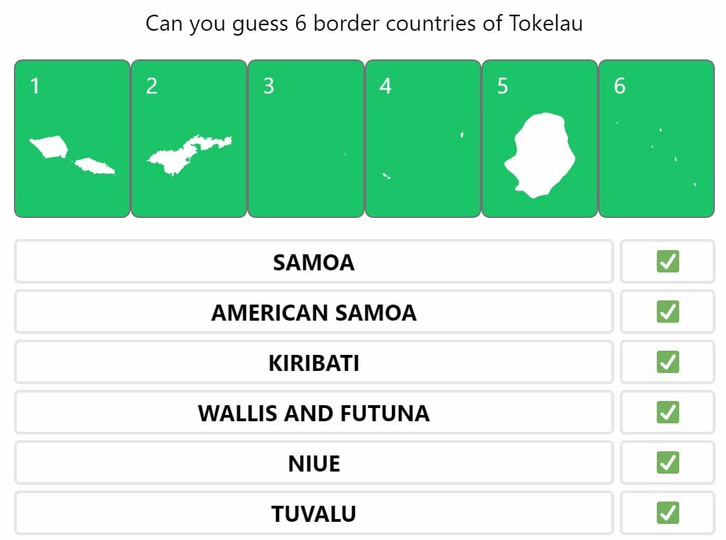 Daily Worldle 313 Bonus Neighbouring Countries Answers - November 30th 2022