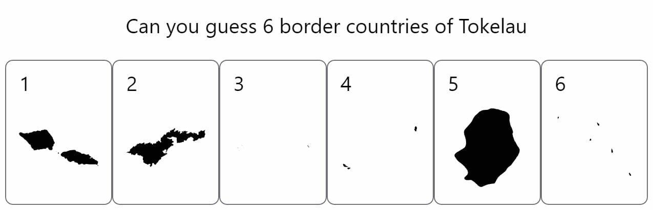 Daily Worldle 313 Bonus Neighbouring Countries - November 30th 2022