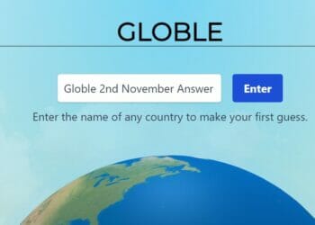 Globle 2 November Answer and Hints