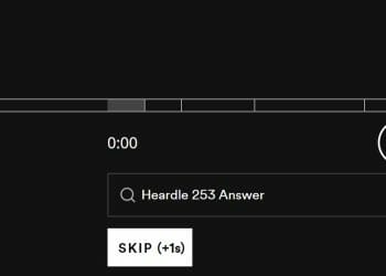 Heardle 4 November Answer and Hints Today 253