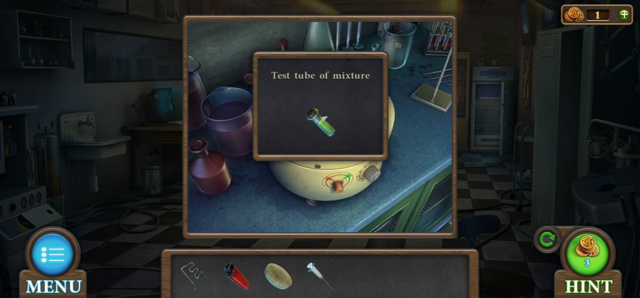 Tricky Doors Level 7 Test Tube Of Mixture