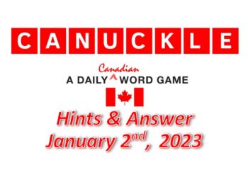 Daily Canuckle - 2nd January 2023