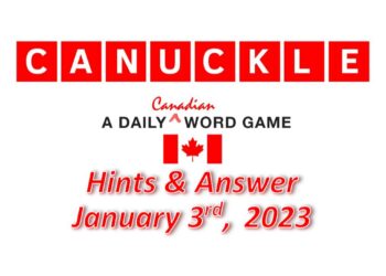 Daily Canuckle - 3rd January 2023