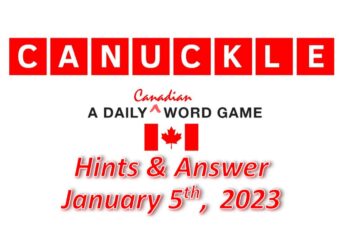 Daily Canuckle - 5th January 2023