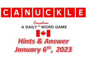 Daily Canuckle - 6th January 2023