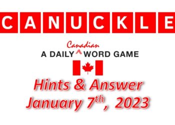 Daily Canuckle - 7th January 2023