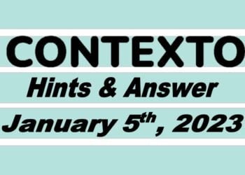 Daily Contexto 109 - January 5th 2023