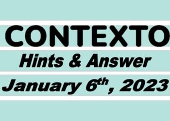 Daily Contexto 110 - January 6th 2023