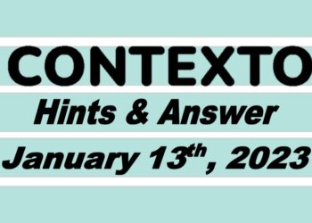 Daily Contexto 117 - January 13th 2023