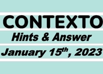 Daily Contexto 119 - January 15th 2023