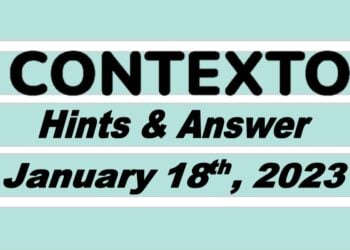Daily Contexto 122 - January 18th 2023