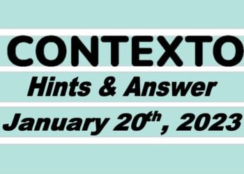 Daily Contexto 124 - January 20th 2023