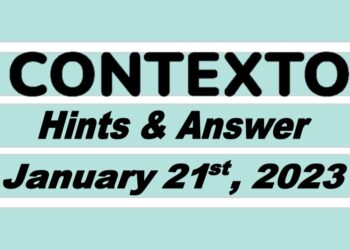 Daily Contexto 125 - January 21st 2023