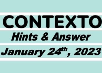 Daily Contexto 128 - January 24th 2023