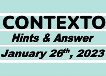 Daily Contexto 130 - January 26th 2023