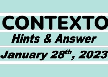 Daily Contexto 132 - January 28th 2023