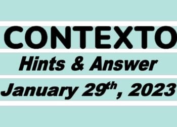 Daily Contexto 133 - January 29th 2023