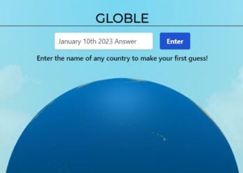 Daily Globle - 10th January 2023