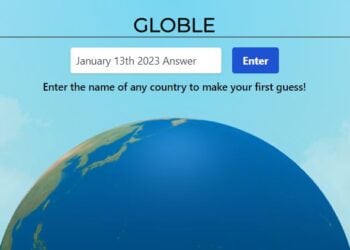 Daily Globle - 13th January 2023