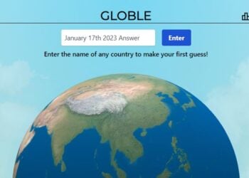 Daily Globle - 17th January 2023